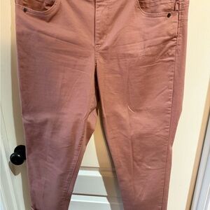 Democracy Pink and Black Pants